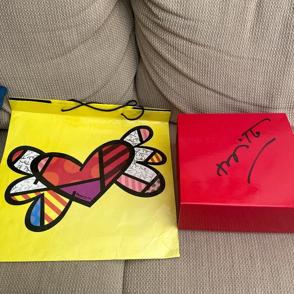 Romero Britto Swarovski crystal handbag - Picture 1 of 3